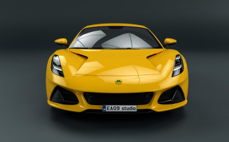 Lotus Emira V6 2022 3d model