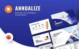 Annualize - Business Annual Report PowerPoint