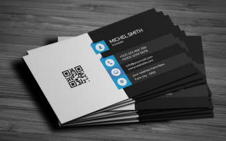 Creative Corporate Business Card Design Template 02