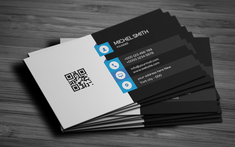 Creative Corporate Business Card Design Template 02 Corporate Identity
