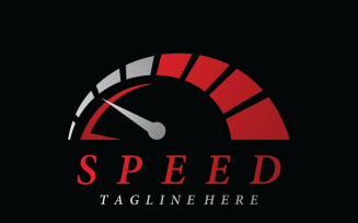 Speedometer Logo Template