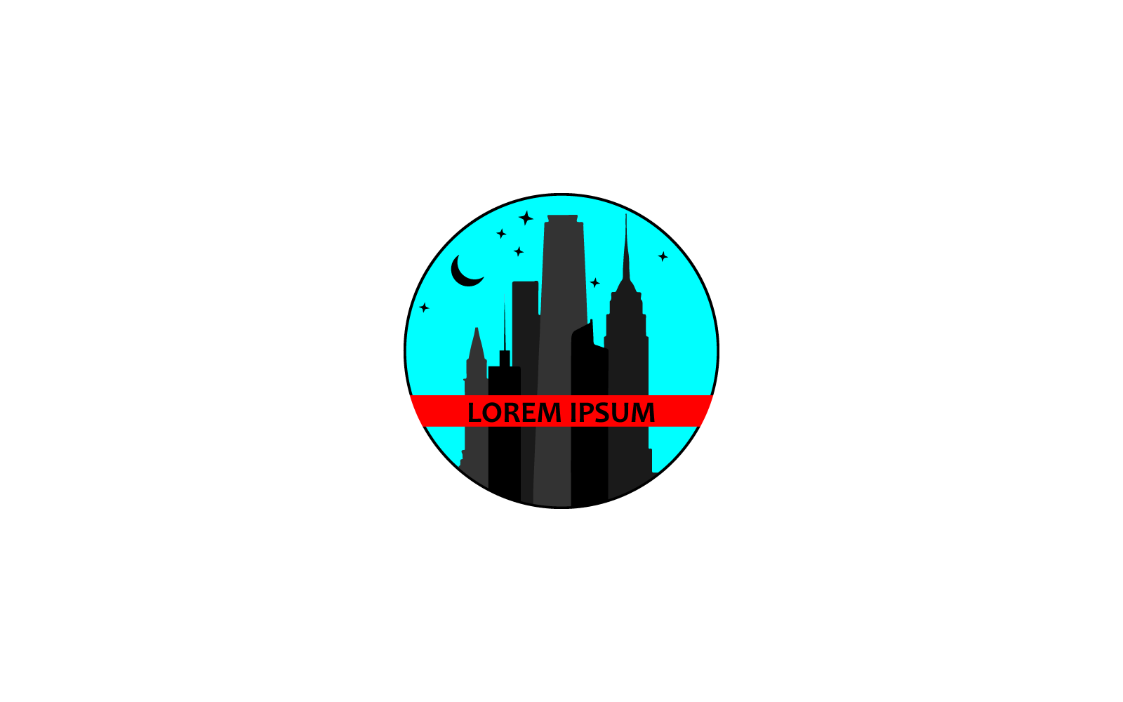 Unique City Logo Template – Urban, Skyline & Real Estate Brand Design