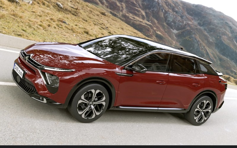 2022 Citroen C5 X 3d model Model