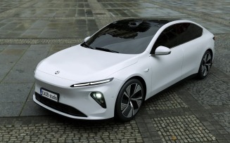 2022 NIO ET7 car 3d model