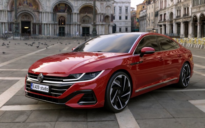 2022 Volkswagen Arteon R-Line 3d model Model