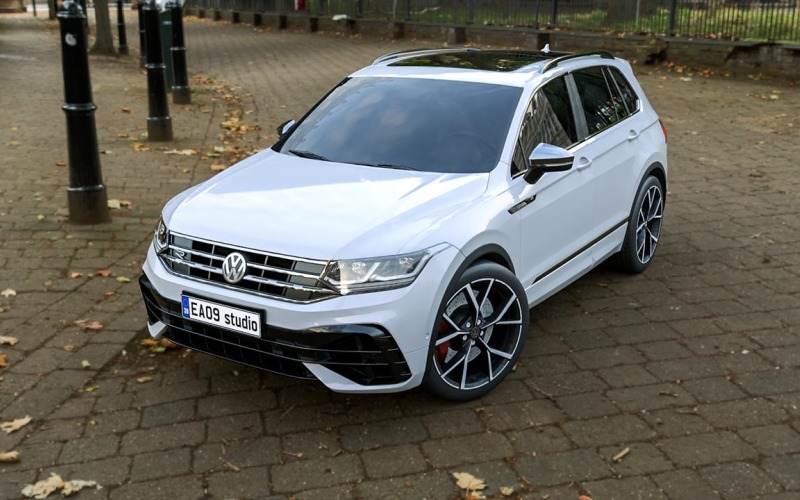 2022 Volkswagen Tiguan R 3d model Model