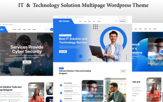 Teckno – IT & Technology Solution Multipage WordPress Theme