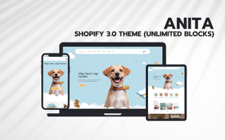 Anita – Pet Toys Shopify 2.0 Theme
