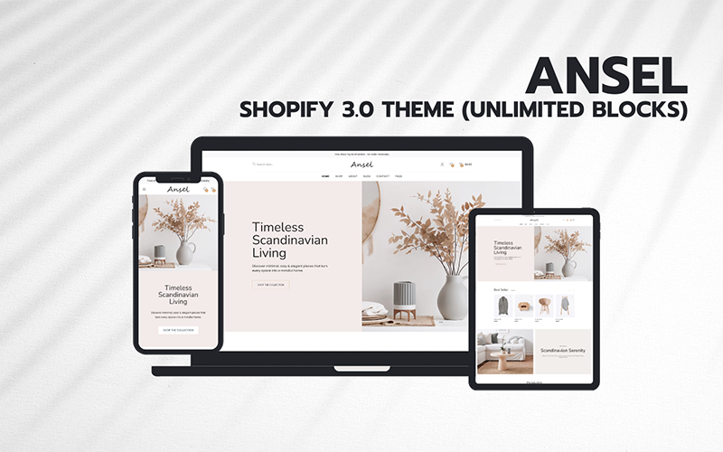 Ansel – Ceramica Shopify 2.0 Theme Shopify Theme