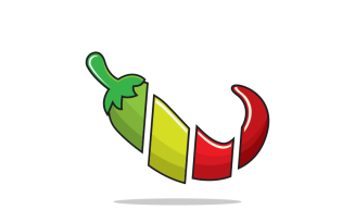 Chilli Pepper Logo Template Design