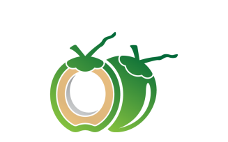 Coconut Logo Template – Free Download