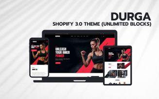 Durga – Fitness Shopify 2.0 Theme