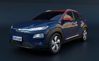 2021 Hyundai Encino EV 3d model