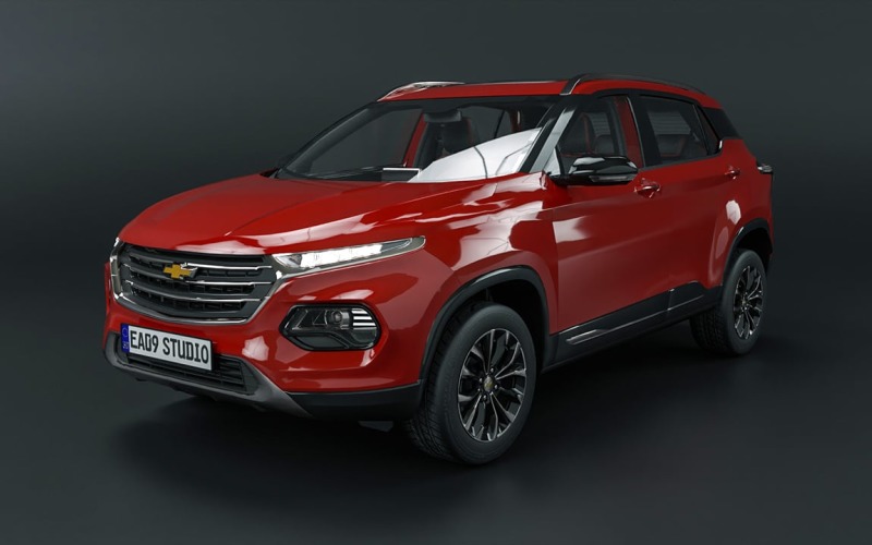 2022 Chevrolet Groove 3d model Model