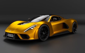 2022 Hennessey Venom F5 3d model