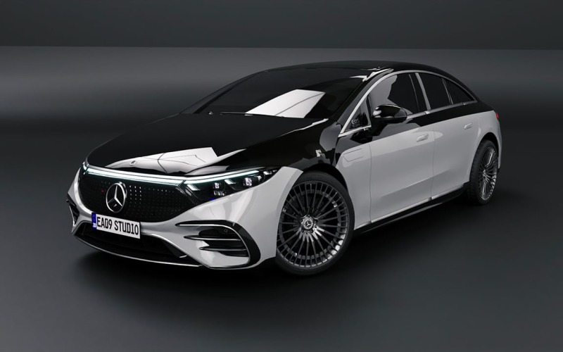 2022 Mercedes Benz EQS 580 Model