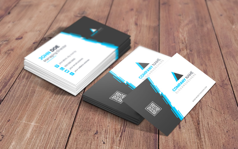 Modern Business Card Template ver-7 Corporate Identity
