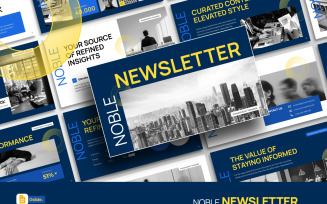 Noble Newsletter Google Slides