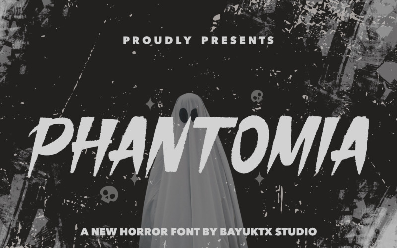 Phantomia a New Horror Font