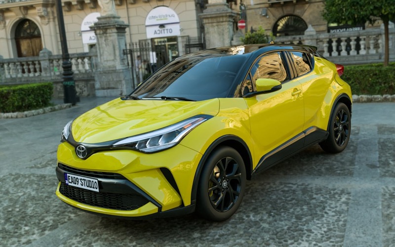 Toyota C-HR GR Sport Hybrid 2022 3d model Model