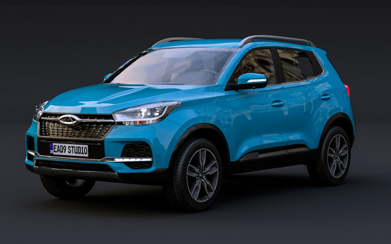 Chery Tiggo 5x 2022 3d model Model