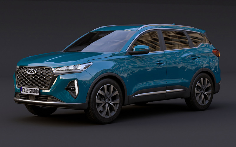 Chery Tiggo 7 Pro 2022 3d model Model