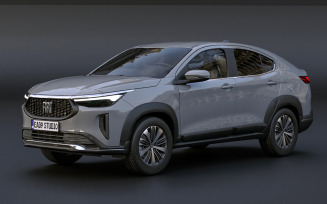 Fiat Fastback Audace 2023 3D MODEL