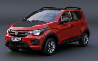 Fiat Mobi Trekking 2023 3D MODEL
