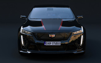 2022 Cadillac CT5-V Blackwing 3d model