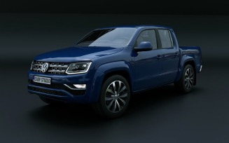 2022 Volkswagen Amarok 3d model