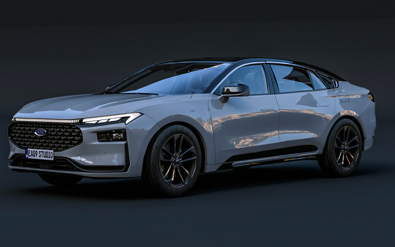 2023 Ford Mondeo 3d model Model
