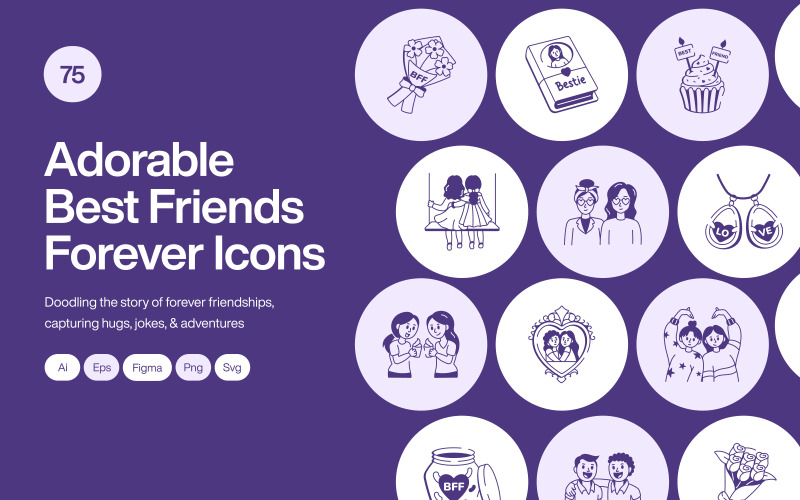 BF Drawing Illustration Set Icon Set