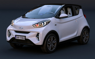 Chery iCar mini ev 2023 3d model