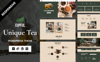 Cupful - Tea, Coffee and Spice WooCommerce WordPress Elementor Theme