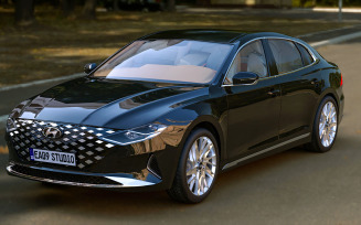 2023 Hyundai Grandeur/Azera 3d model