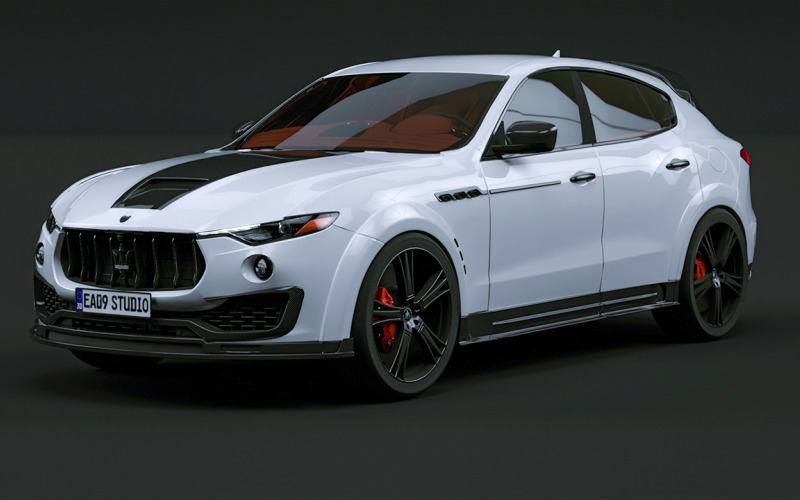 2023 Maserati Levante Tuning 3d model Model