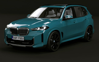 2024 BMW-X5 xDrive50e 3d model