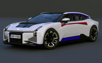 2024 Hiphi z comcept ev 3D MODEL