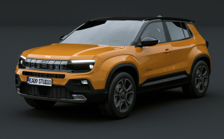 2024 Jeep Avenger 3d model