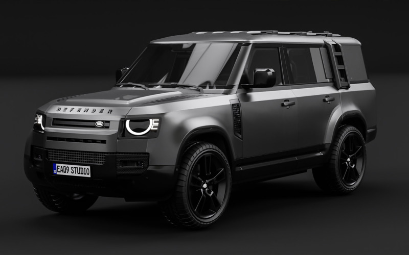 2024 Land Rover Defender 130 Outbound 3d model Model