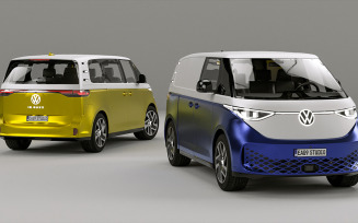 2024 Volswagen ID Buzz 3d model