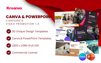 K1 Canva & PowerPoint Corporate Video Promotion 1.0