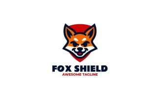 Mascot Character Fox Logo Design