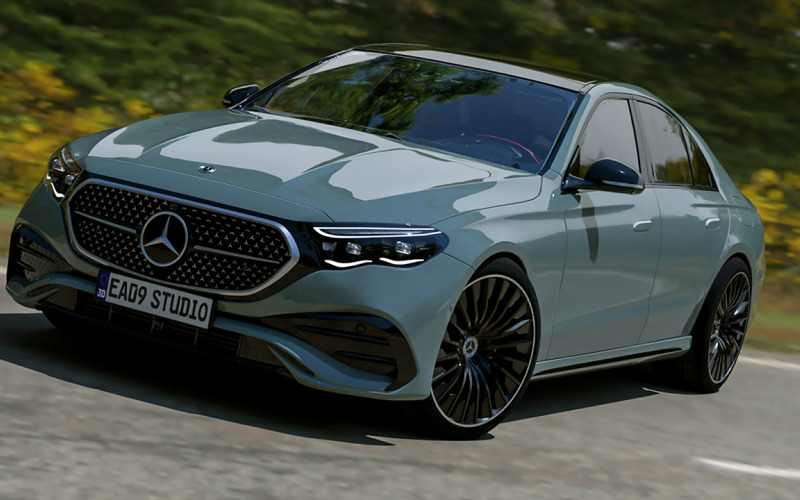 Mercedes-Benz E-Class AMG 2024 3d model Model