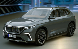 TOGG T10X 2025 update version 3d model