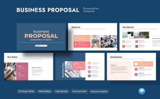 Business Proposal Keynote Template Pptx