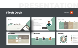 2025- Pitch Deck PowerPoint Template