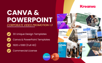 K1 Canva & PowerPoint Corporate Video Promotion 1.3