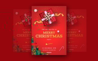 Merry Christmas Social Media Post Template