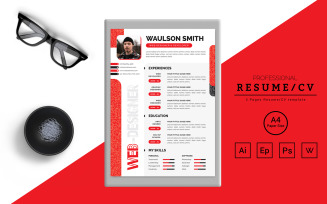 Waulson Smith –Creative Resume Template